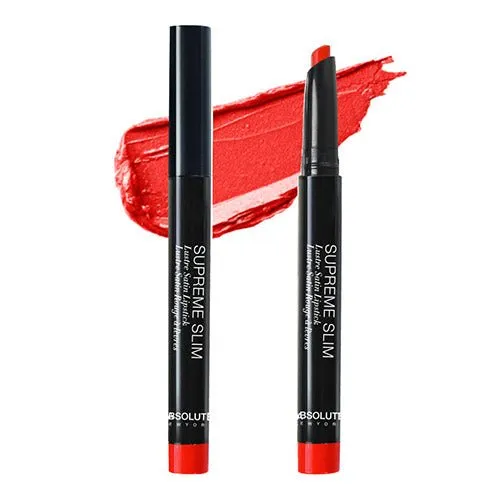 Absolute New York Supreme Slim Lustre Satin Finish Lipstick