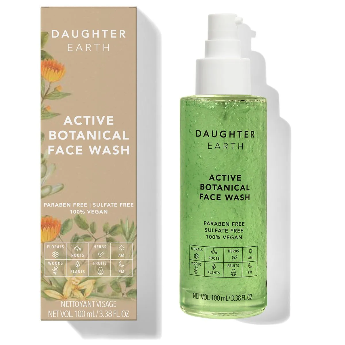 Active Botanical Face Wash