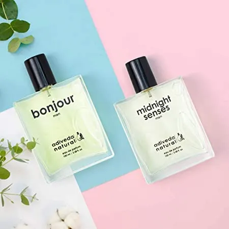 Adiveda Natural Bonjour & Midnight For Men Eau de Parfum - 200 ml