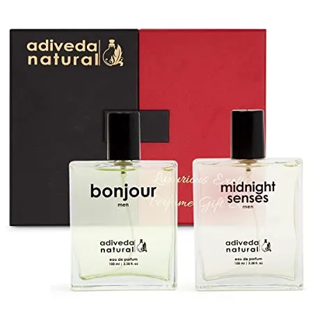 Adiveda Natural Bonjour & Midnight For Men Eau de Parfum - 200 ml