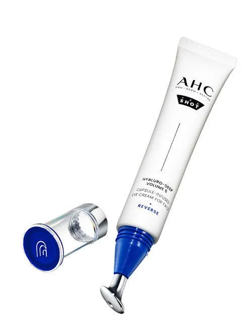 AHC Hyaluro Deep Volume 5 Capsule Infused Eye Cream for Face 30ml
