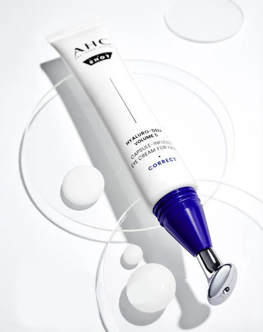 AHC Hyaluro Deep Volume 5 Capsule Infused Eye Cream for Face 30ml