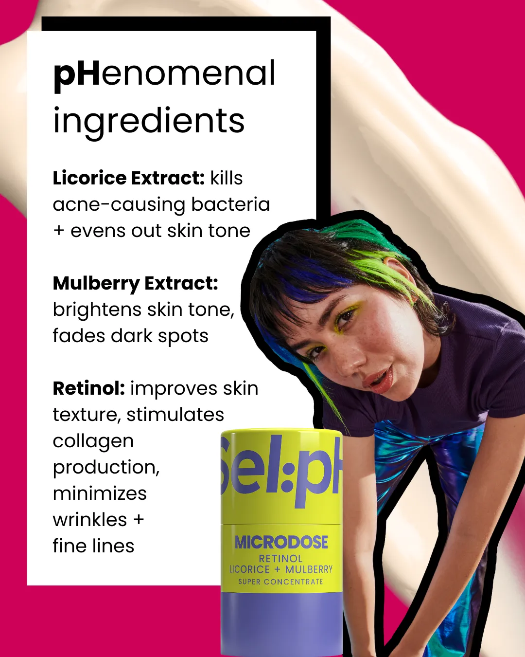 Anti-Inflammatory Microdose with Retinol   Licorice   Mulberry Extracts