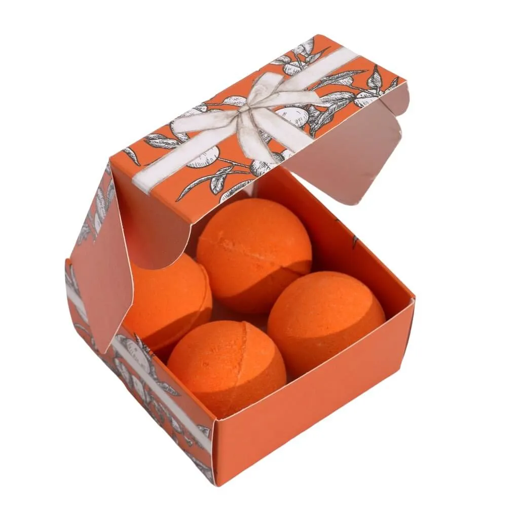 Aromatherapy Bath Bomb Set of 4 - Vitamin C Bath Bombs Gift