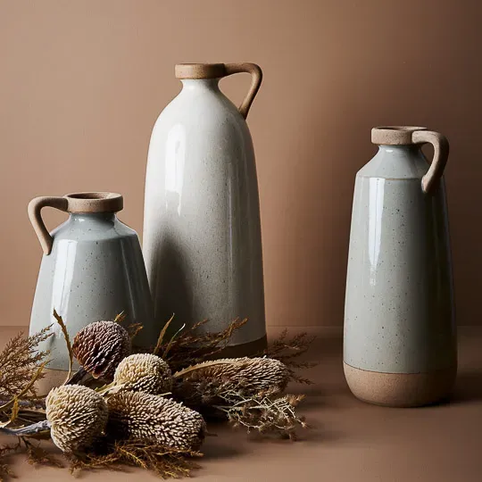 Artificial Stirlingia Flower Spray - Brown