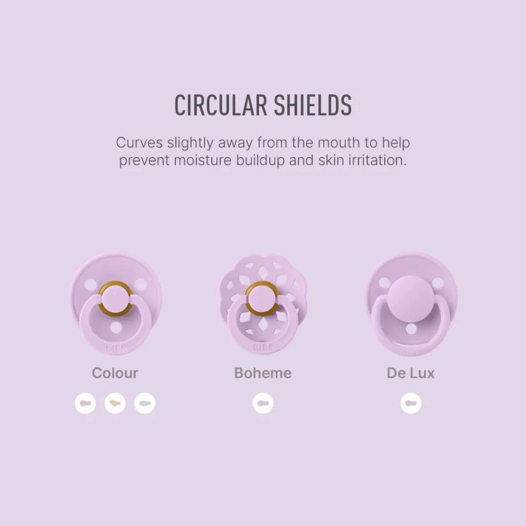 BIBS Pacifier Duo - Blush