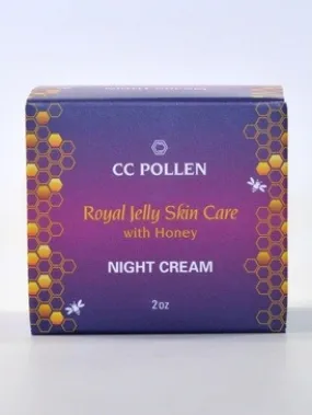 CC Pollen Royal Jelly Skin Care Night Cream 2 oz Liquid