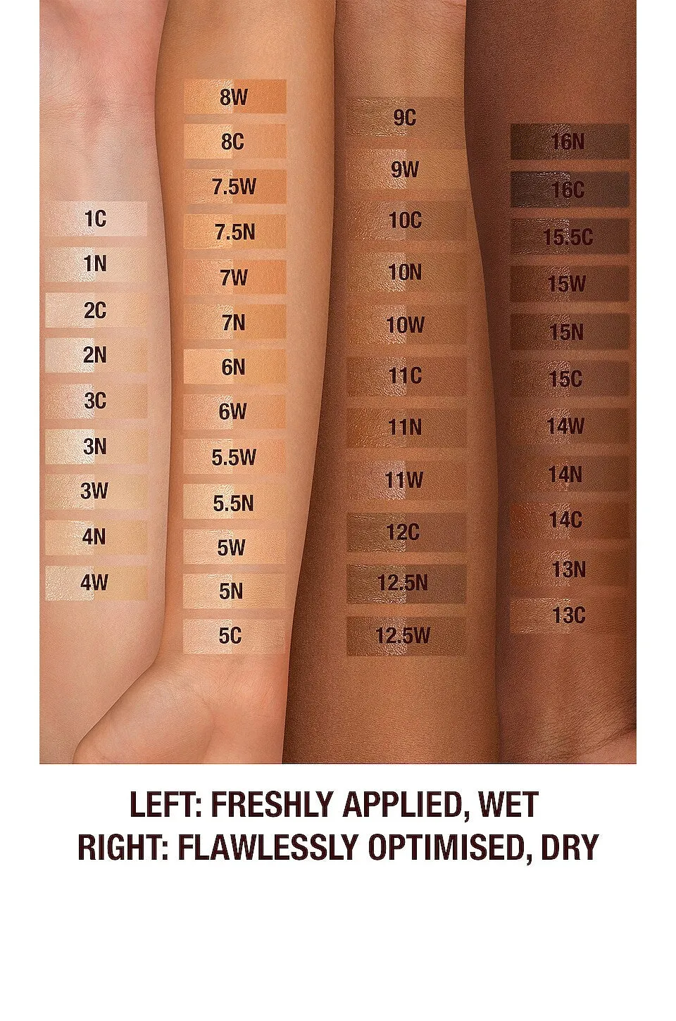 Charlotte Tilbury Airbrush Flawless Foundation, 12.5 Neutral