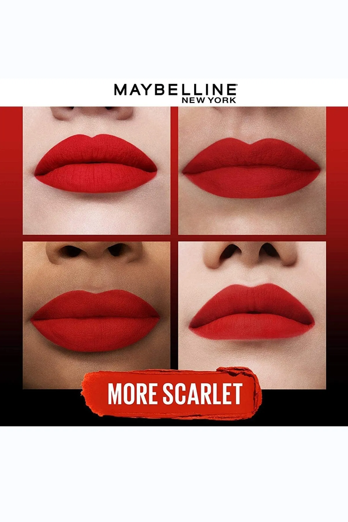 Color Sensational Ultimatte Lipstick - More Scarlet