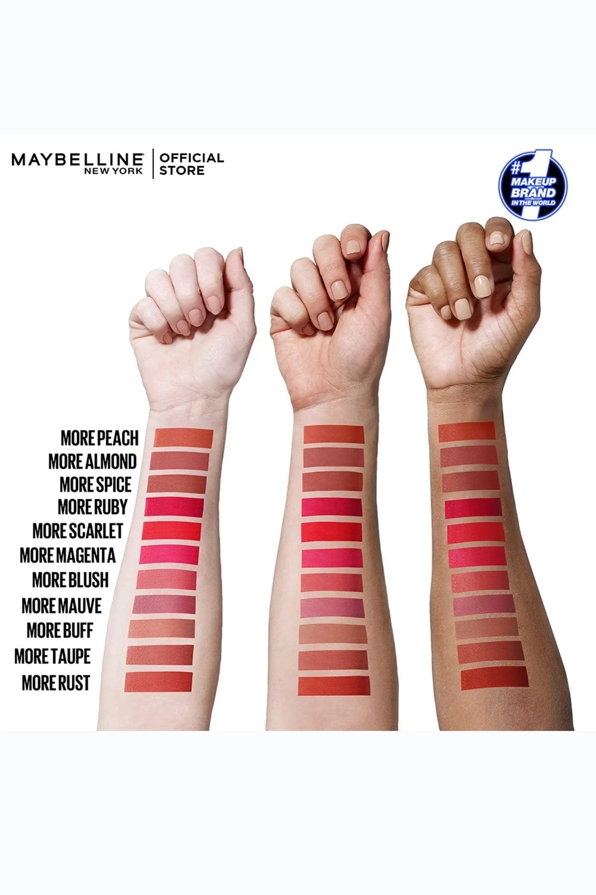 Color Sensational Ultimatte Lipstick - More Spice