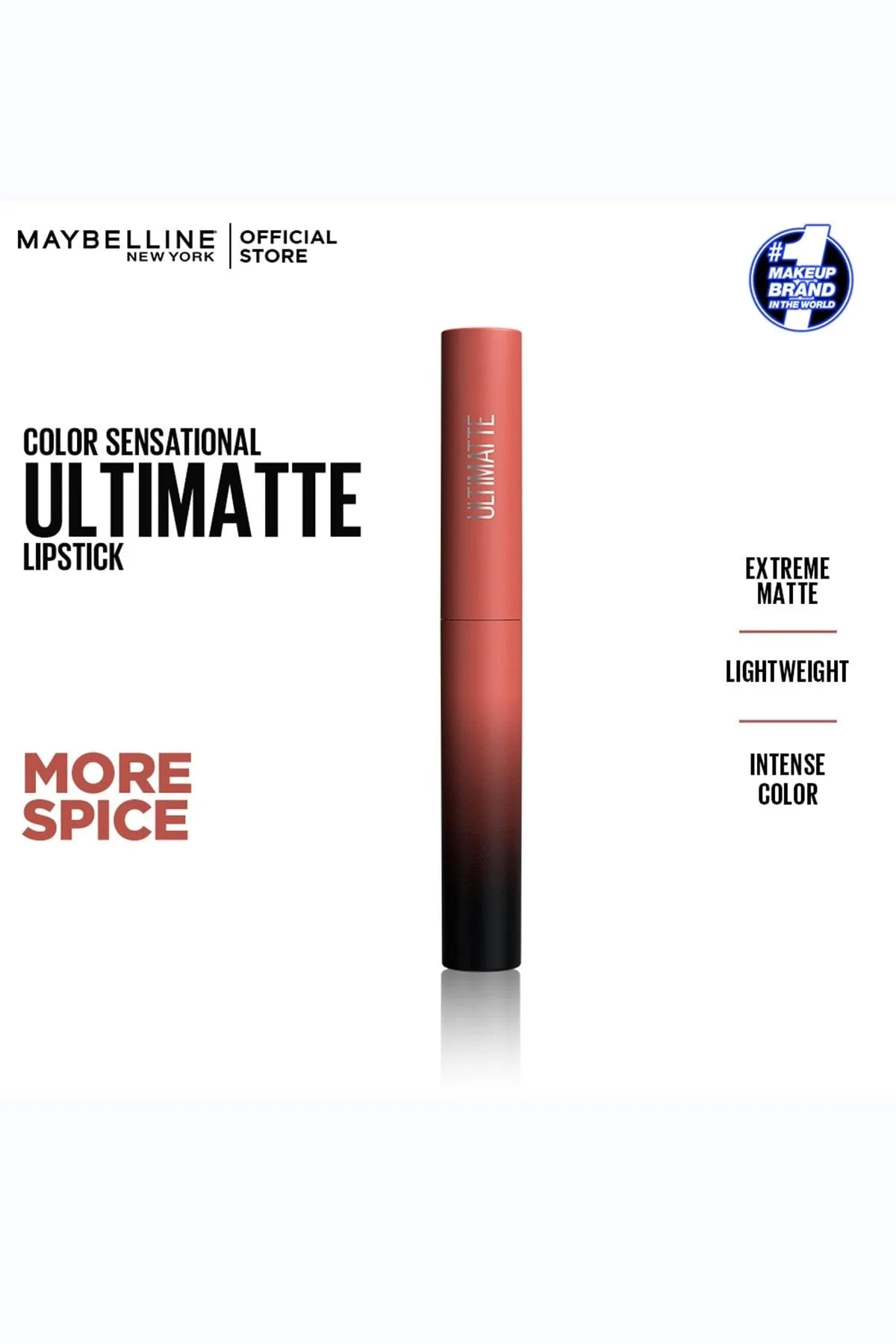 Color Sensational Ultimatte Lipstick - More Spice