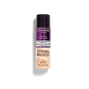 COVERGIRL OLAY Simply Ageless 3-in-1 Liquid Foundation, Medium Beige
