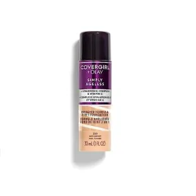 COVERGIRL OLAY Simply Ageless 3-in-1 Liquid Foundation, Soft Honey