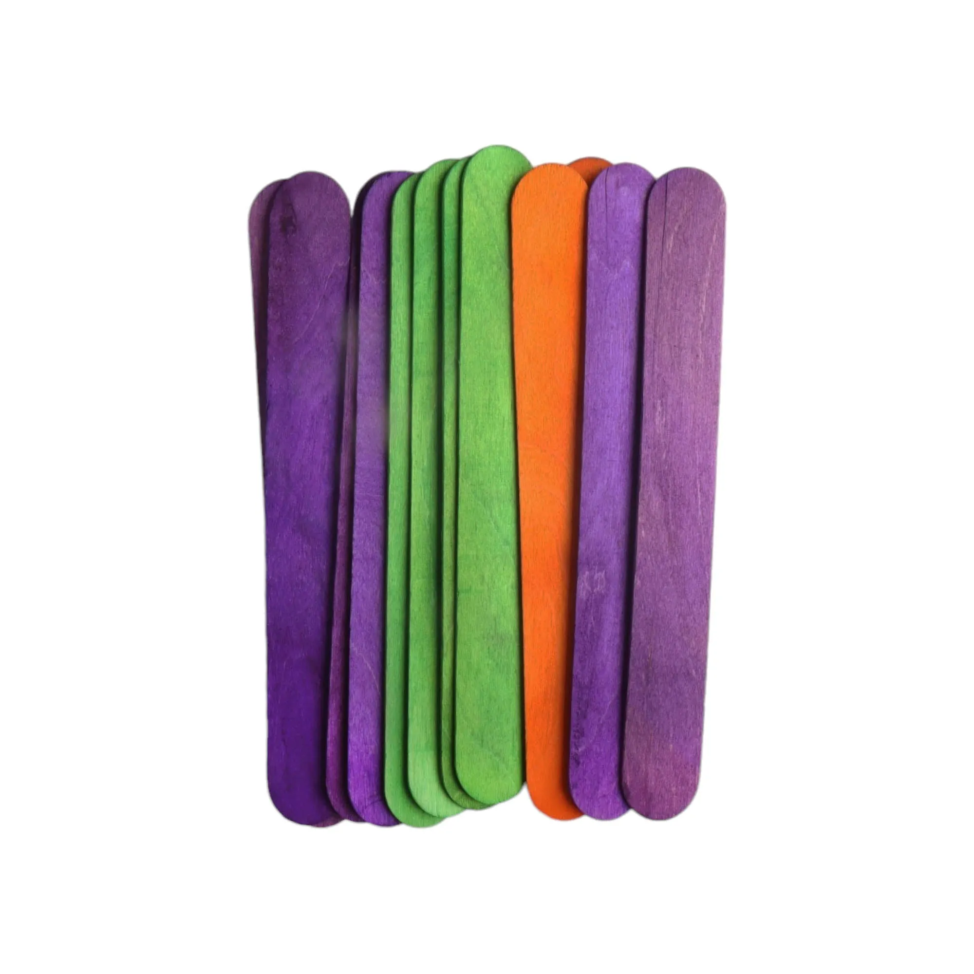 DIY Craft Multicolor Wooden Ice Cream Sticks 20x1.8cm