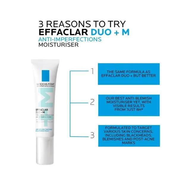 EFFACLAR DUO M ANTI IMPERFECTIONS MOISTURISER 40ml