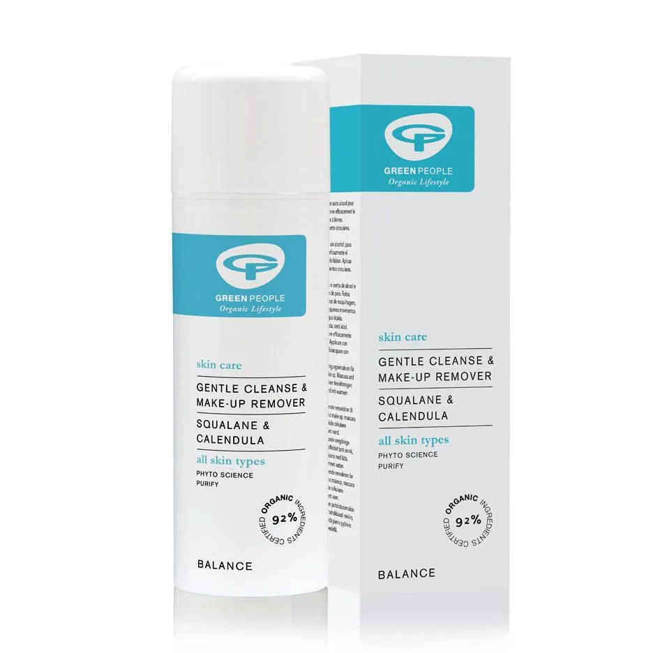 Green People Gentle Cleanse & Make-up Remover, 150ml Exp-08/24