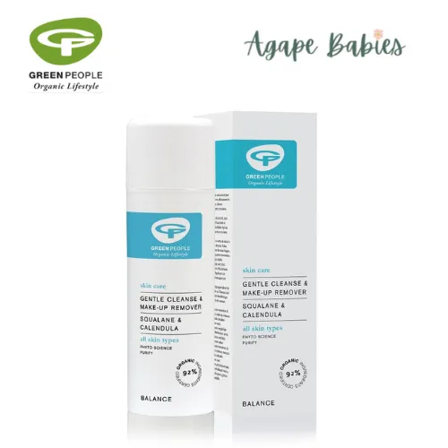 Green People Gentle Cleanse & Make-up Remover, 150ml Exp-08/24