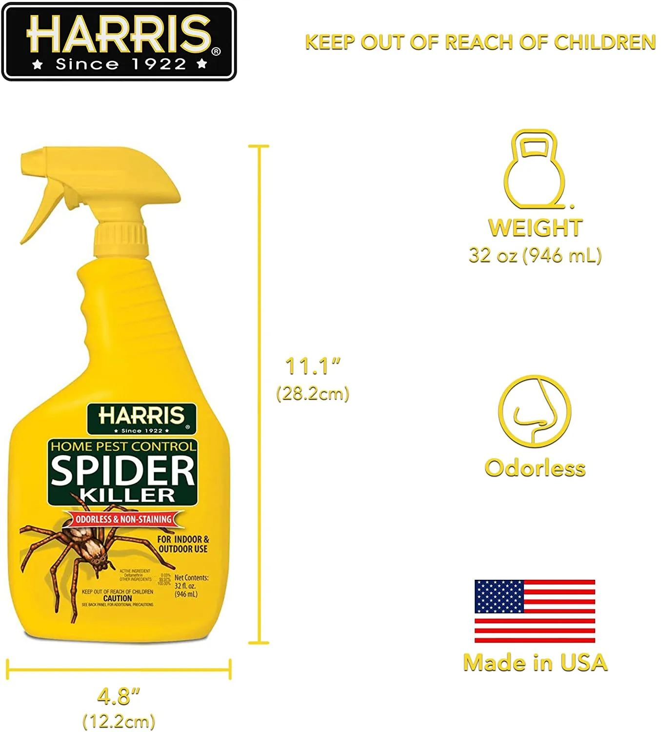 Harris Home Pest Control Spider Killer (24 fl. oz.)