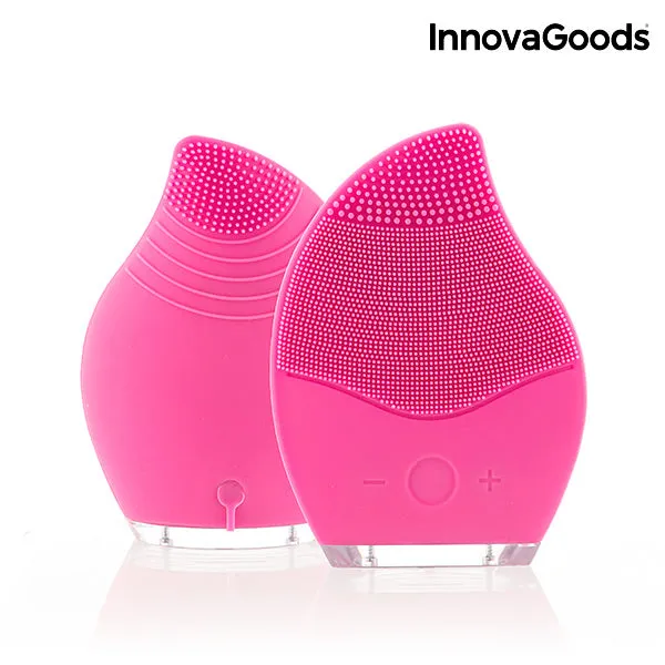InnovaGoods Silicone Facial Cleaner-Massager