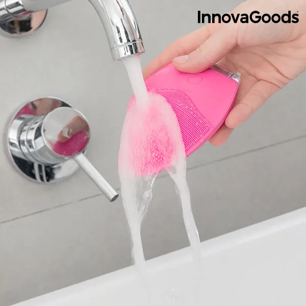 InnovaGoods Silicone Facial Cleaner-Massager