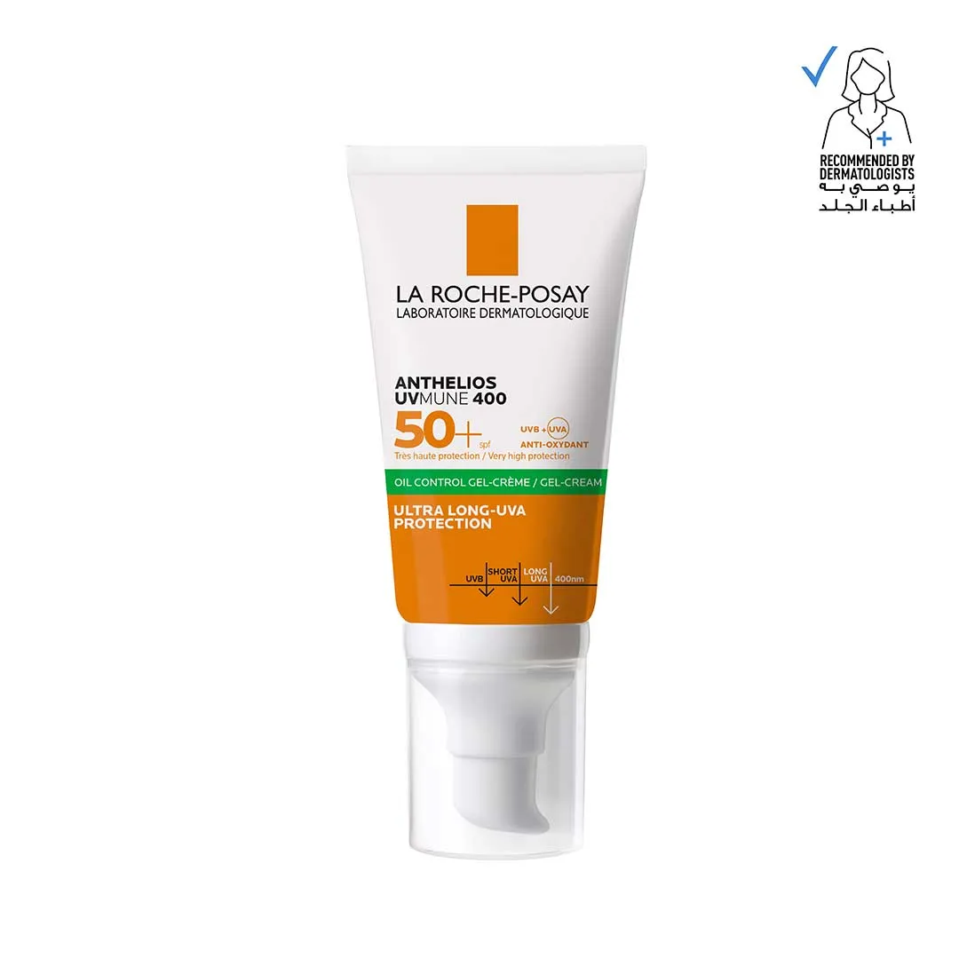 La Roche-Posay Anthelios Uvmune Oil Control Sunscreen SPF50  for Oily Skin 50ml
