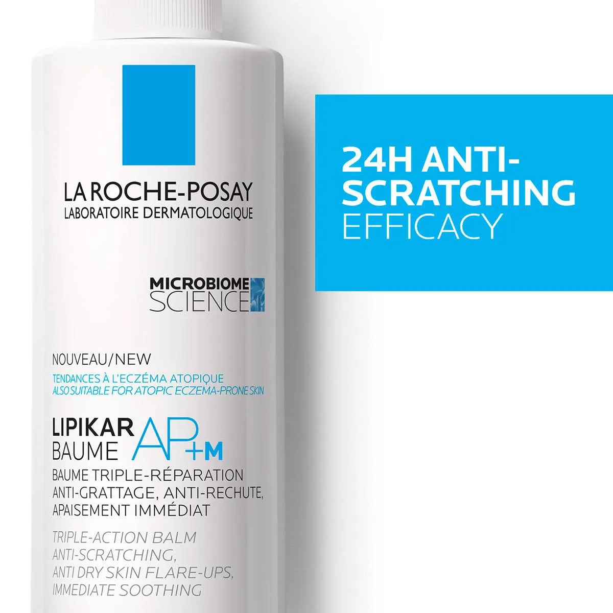 LA ROCHE POSAY LIPIKAR AP M DAILY REPAIR FACE AND BODY MOISTURIZER FOR DRY SKIN 400ML