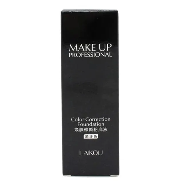 Laikou Waterproof Liquid Foundation - 40g Corrective Makeup Base for Flawless Complexion