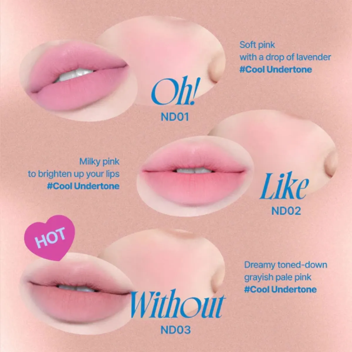 Lip&Cheek Blurry Pudding Pot (25 Colours)