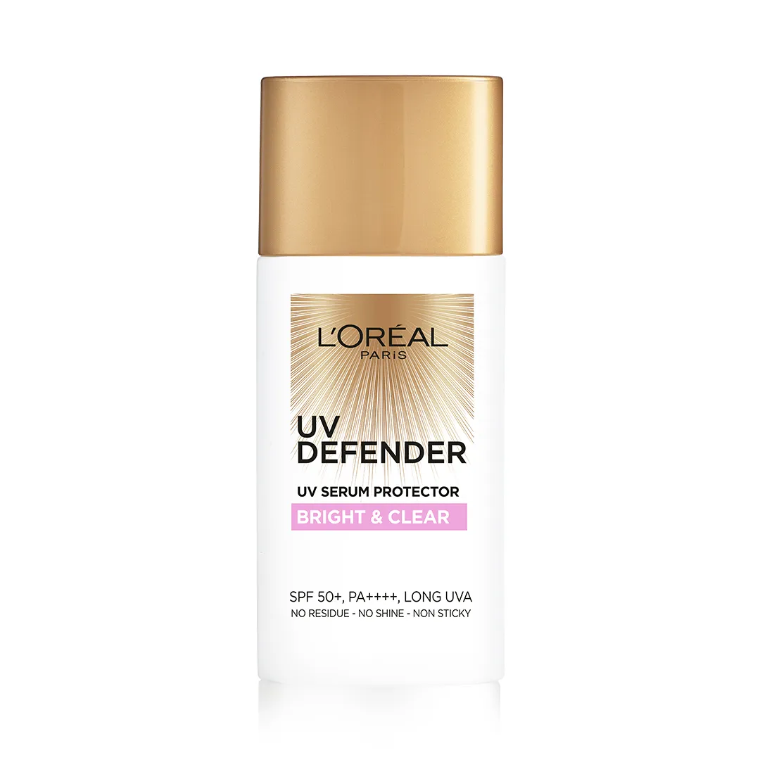 Lâ€™OrÃ©al Paris UV Defender Serum Protector Sunscreen SPF 50 PA   