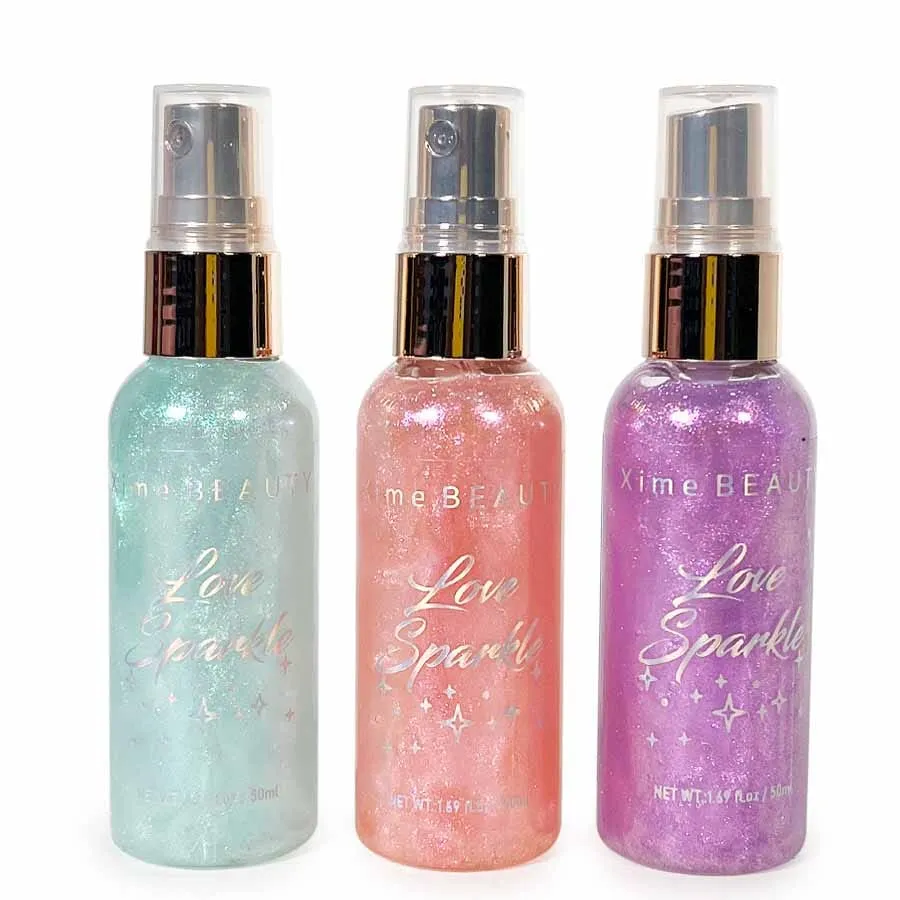 Love Sparkle Body Shimmer Spray 3PC Set (6 units)