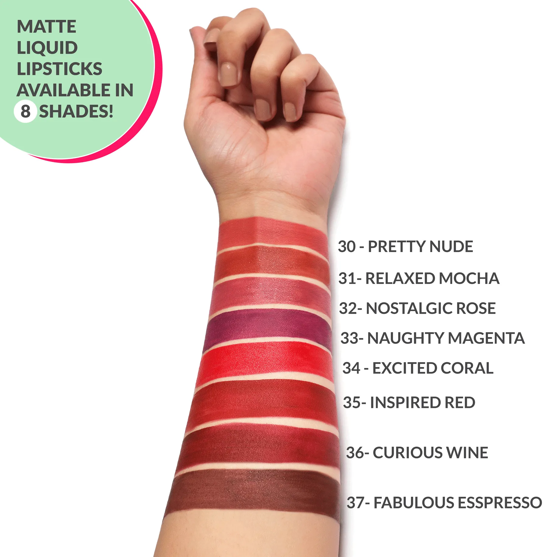 MATTE LIQUID LIP CREAM Naughty Magenta 33 | FEATHER LIGHT | SUPER COMFORTABLE | LONG LASTING