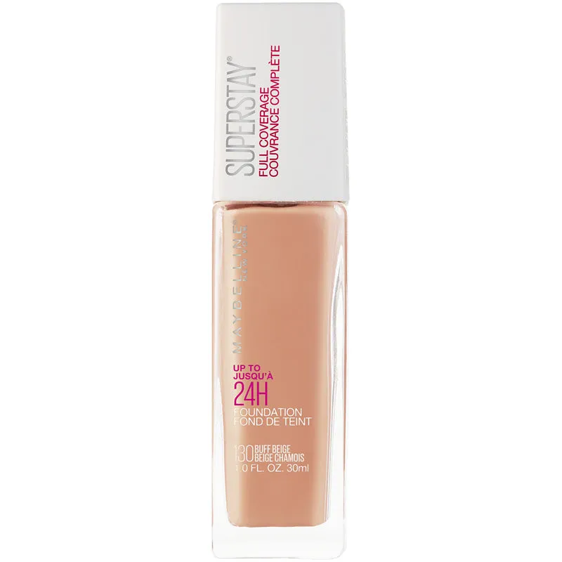 MAYBELLINE - SuperStay Full Coverage Foundation, Buff Beige -  1 fl. oz. (30 ml)