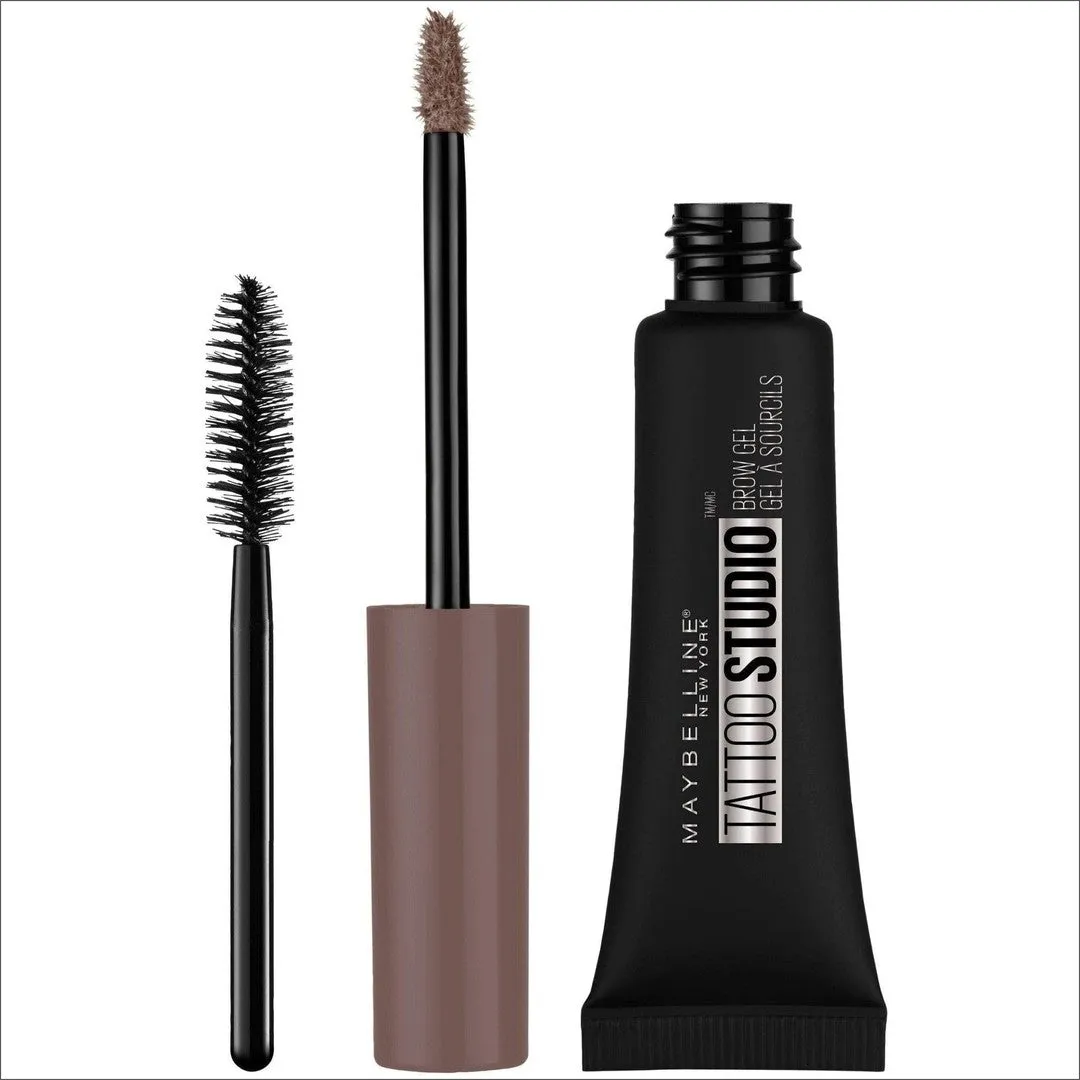 Maybelline Tattoo Studio Waterproof Brow Gel Medium Brown 6.8 mL