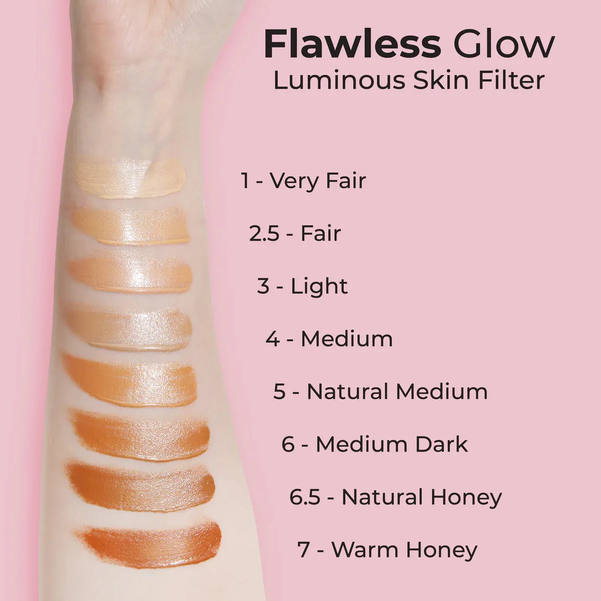 MCOBEAUTY Flawless Glow Luminous Skin Filter - Fair 2.5