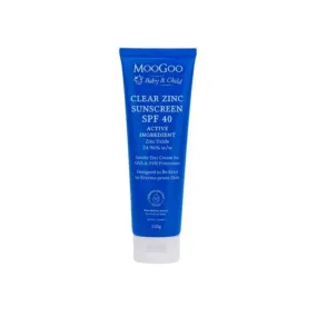 Natural sunscreen SPF40 broad spectrum