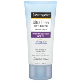 Neutrogena Ultra Sheer Dry Touch Sunscreen Lotion SPF 55 88Ml