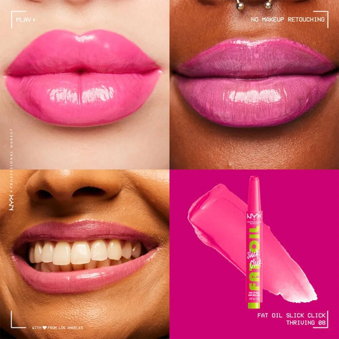 NYX Fat Oil Slick Click Shiny Lip Balm