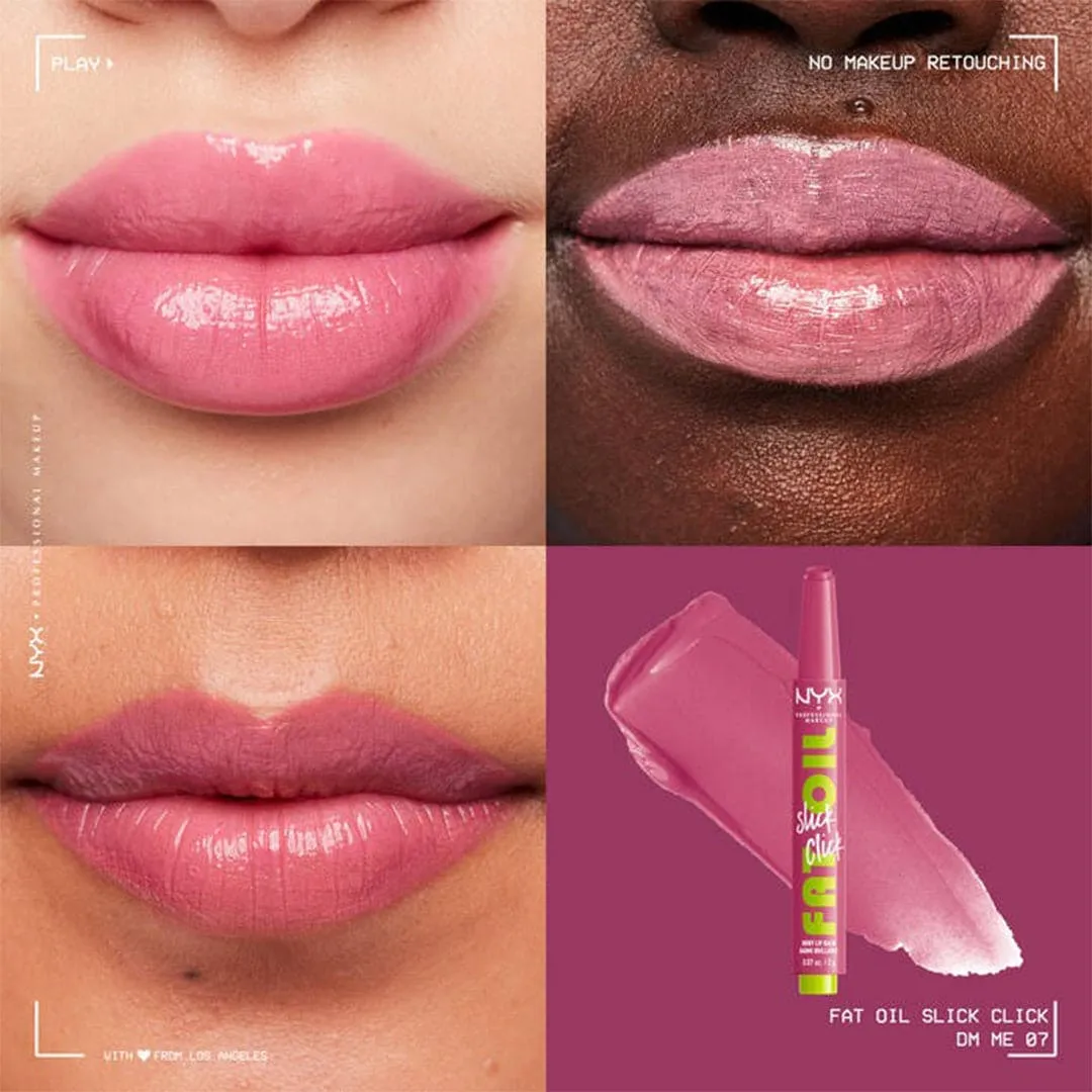 NYX Fat Oil Slick Click Shiny Lip Balm