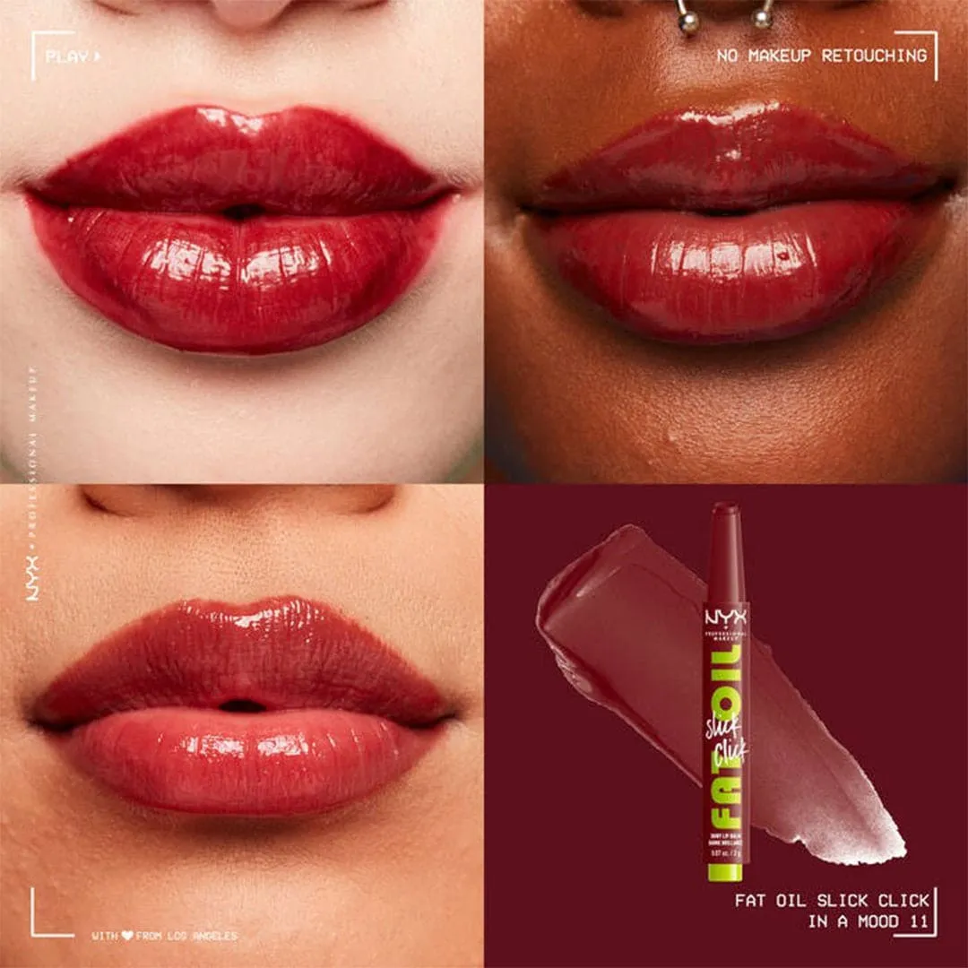 NYX Fat Oil Slick Click Shiny Lip Balm