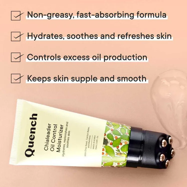 Oil Control Moisturizer with Chia Seeds Omega 3 - 75 ML Free