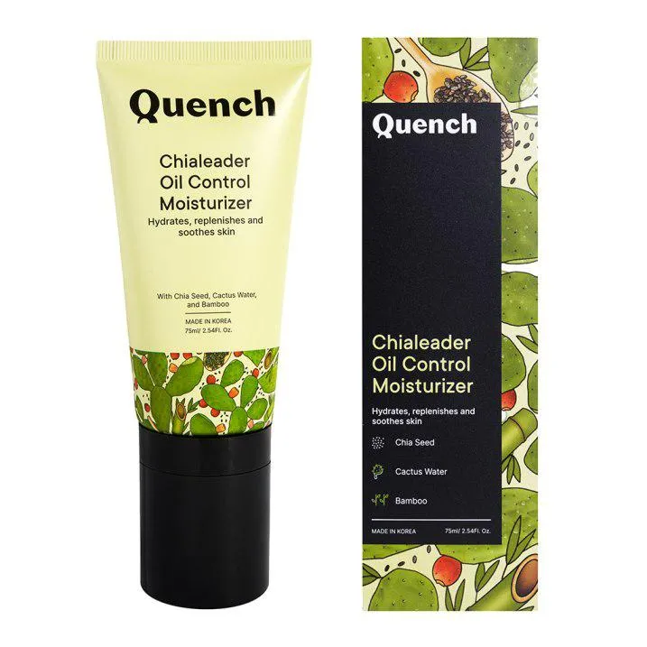 Oil Control Moisturizer with Chia Seeds Omega 3 - 75 ML Free