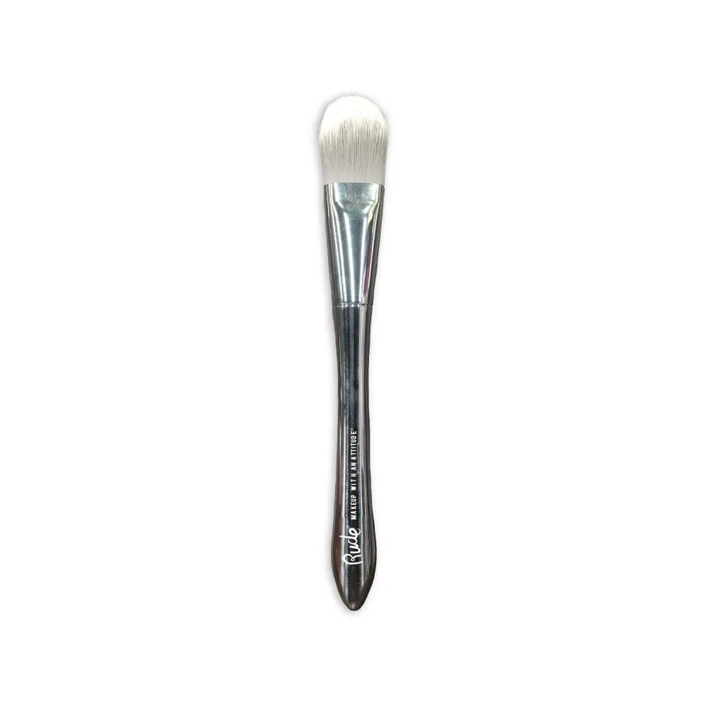 Rude - Silver Bullet Foundation Brush