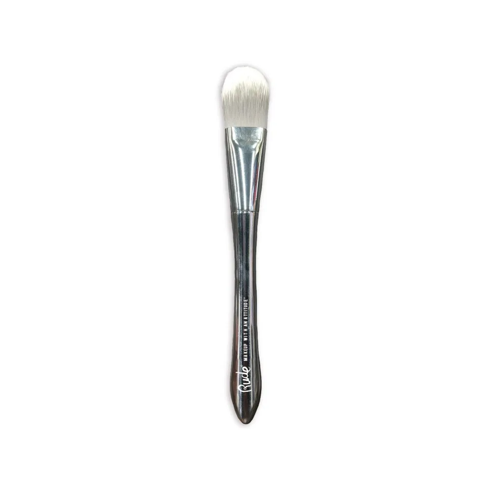Rude - Silver Bullet Foundation Brush