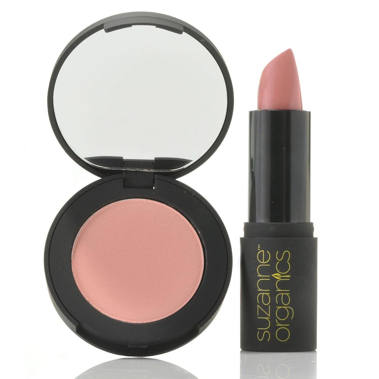 Sheer Satin Lipstick   Natural Blushing Powder Set (5 Options)