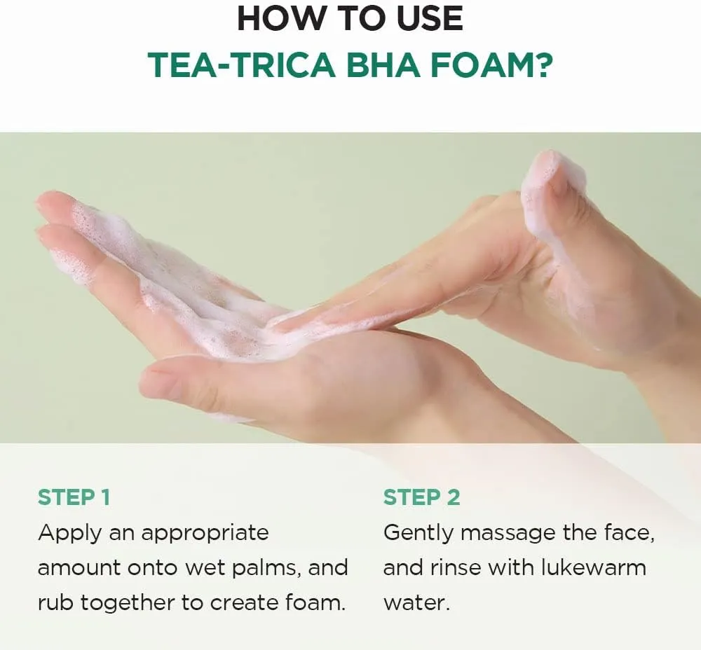 SKIN1004 Madagascar Centella Tea-Trica Bha Foam