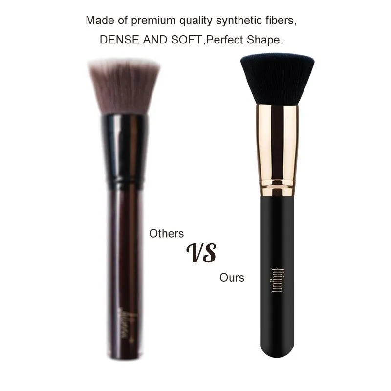 Sleek Liquid Foundation Brush for Flawless Makeup Application