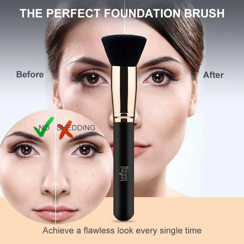 Sleek Liquid Foundation Brush for Flawless Makeup Application