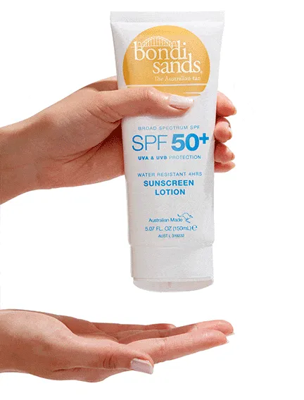 SPF 50  Body Sunscreen Lotion Coconut Beach Scent