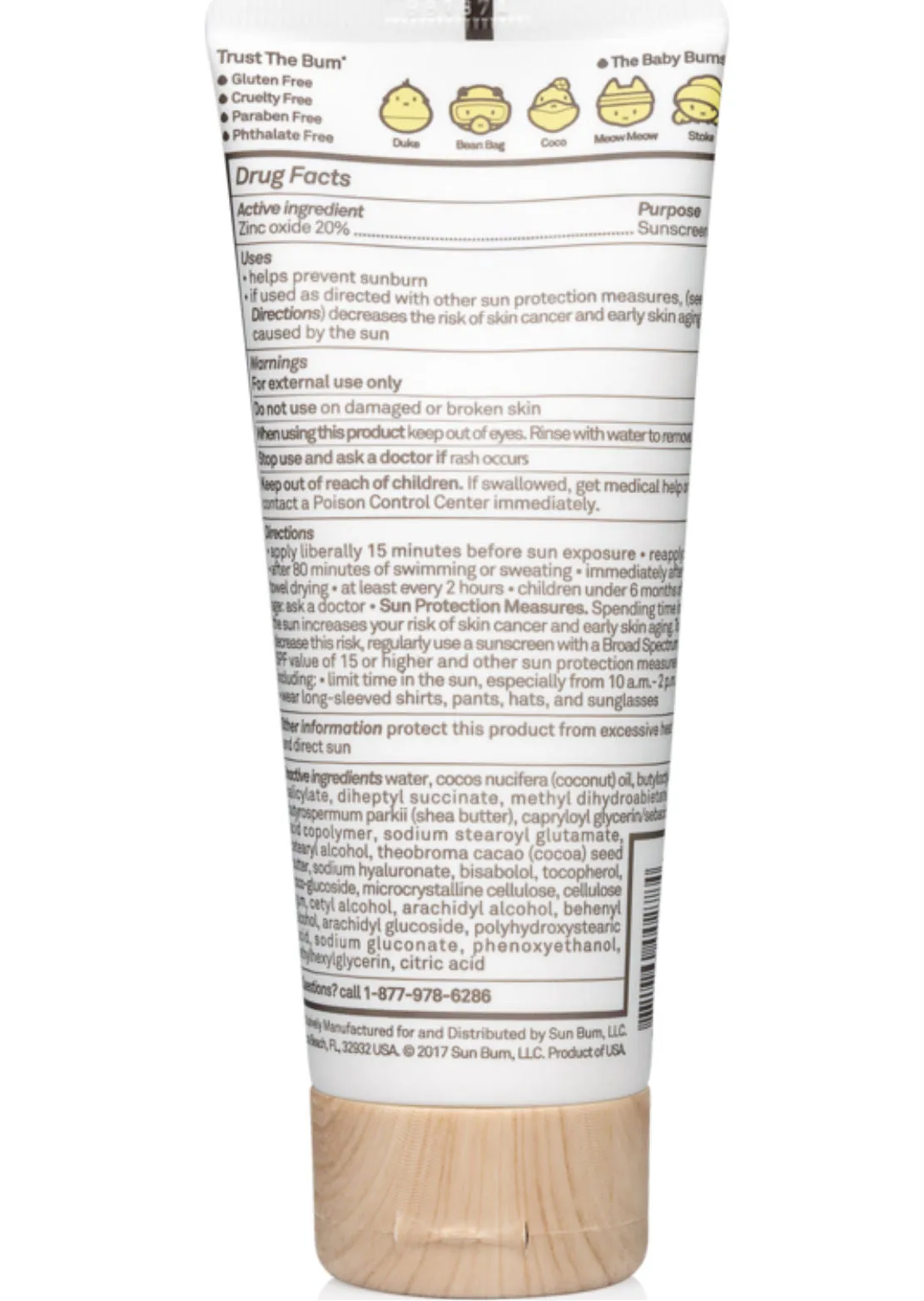 Sun Bum Baby Bum SPF 50 Sunscreen Lotion