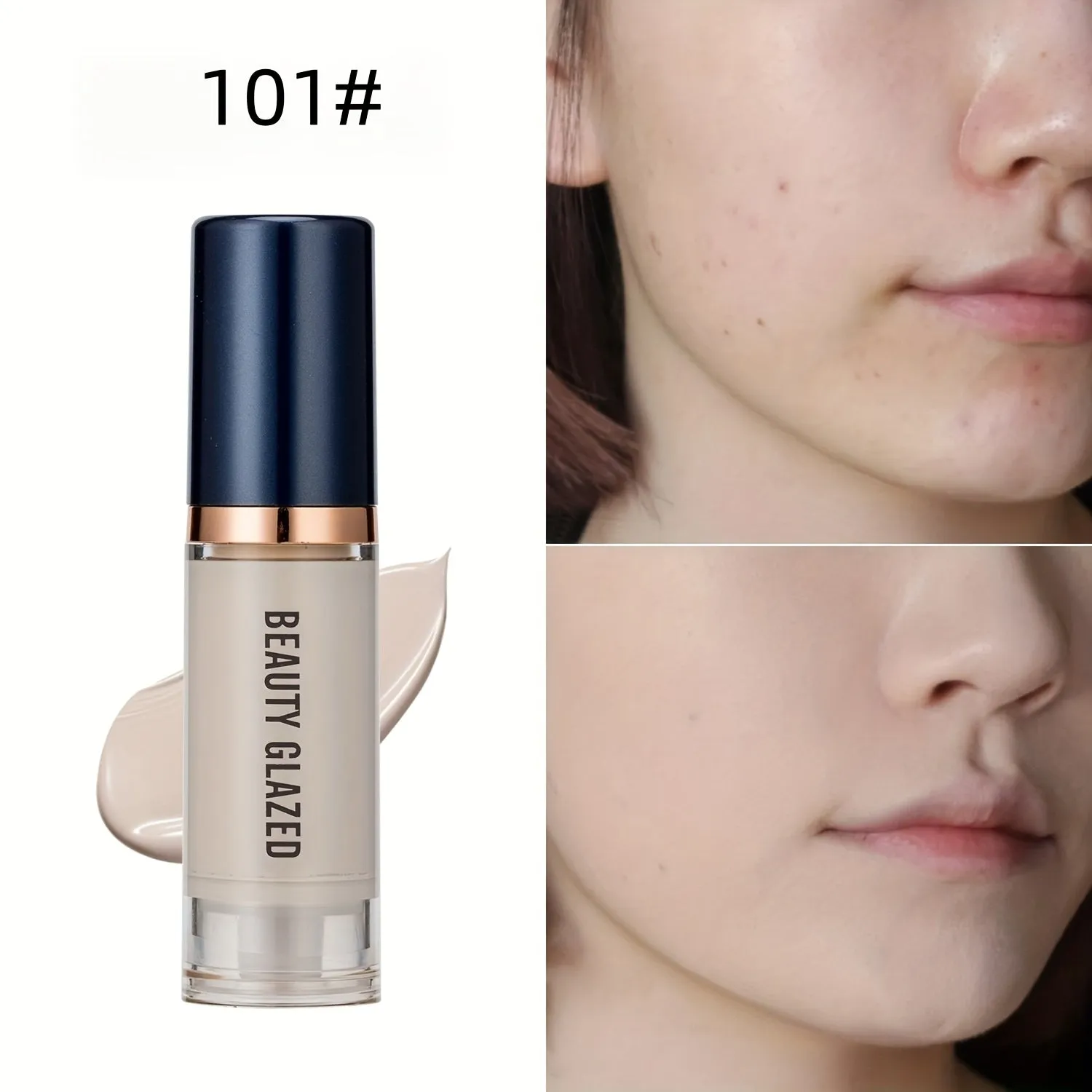 The 6-color Flawless and Nourishing Liquid Foundation for Vibrant Skin